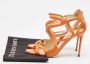 Jimmy Choo Pre-owned Leather sandals Orange Dames - Thumbnail 7