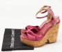 Jimmy Choo Pre-owned Leather sandals Pink Dames - Thumbnail 8