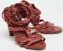 Jimmy Choo Pre-owned Leather sandals Pink Dames - Thumbnail 3