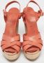 Jimmy Choo Pre-owned Leather sandals Pink Dames - Thumbnail 3