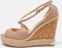 Jimmy Choo Pre-owned Leather sandals Pink Dames - Thumbnail 2