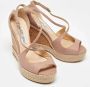 Jimmy Choo Pre-owned Leather sandals Pink Dames - Thumbnail 4