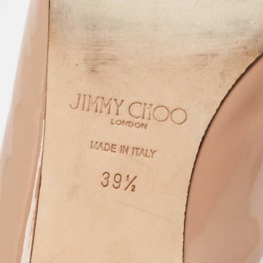 Jimmy Choo Pre-owned Leather sandals Pink Dames