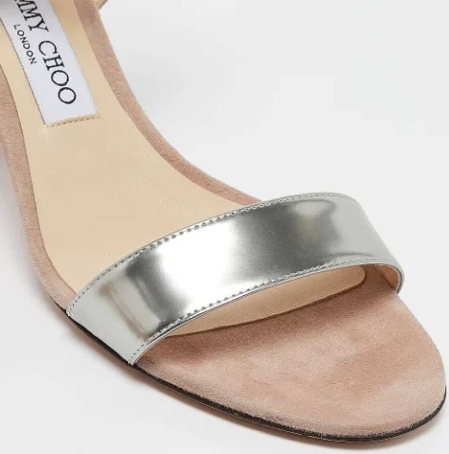 Jimmy Choo Pre-owned Leather sandals Pink Dames