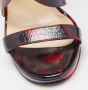 Jimmy Choo Pre-owned Leather sandals Red Dames - Thumbnail 7