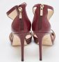 Jimmy Choo Pre-owned Leather sandals Red Dames - Thumbnail 5