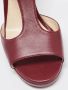 Jimmy Choo Pre-owned Leather sandals Red Dames - Thumbnail 8