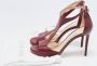 Jimmy Choo Pre-owned Leather sandals Red Dames - Thumbnail 9