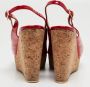 Jimmy Choo Pre-owned Leather sandals Red Dames - Thumbnail 5