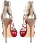 Jimmy Choo Pre-owned Leather sandals Red Dames - Thumbnail 4