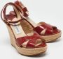 Jimmy Choo Pre-owned Leather sandals Red Dames - Thumbnail 4