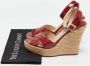 Jimmy Choo Pre-owned Leather sandals Red Dames - Thumbnail 9