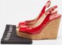 Jimmy Choo Pre-owned Leather sandals Red Dames - Thumbnail 9