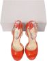 Jimmy Choo Pre-owned Leather sandals Red Dames - Thumbnail 8