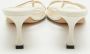 Jimmy Choo Pre-owned Leather sandals White Dames - Thumbnail 5