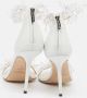 Jimmy Choo Pre-owned Leather sandals White Dames - Thumbnail 5