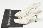 Jimmy Choo Pre-owned Leather sandals White Dames - Thumbnail 9