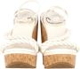 Jimmy Choo Pre-owned Leather sandals White Dames - Thumbnail 2