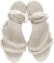 Jimmy Choo Pre-owned Leather sandals White Dames - Thumbnail 5