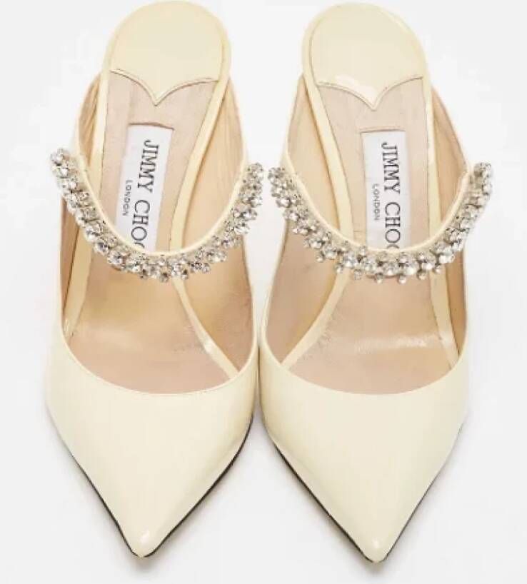 Jimmy Choo Pre-owned Leather sandals White Dames