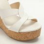 Jimmy Choo Pre-owned Leather sandals White Dames - Thumbnail 5