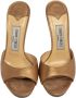 Jimmy Choo Pre-owned Leather sandals Yellow Dames - Thumbnail 2