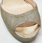 Jimmy Choo Pre-owned Leather sandals Yellow Dames - Thumbnail 7