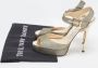 Jimmy Choo Pre-owned Leather sandals Yellow Dames - Thumbnail 9