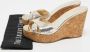 Jimmy Choo Pre-owned Leather sandals Yellow Dames - Thumbnail 9