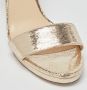 Jimmy Choo Pre-owned Leather sandals Yellow Dames - Thumbnail 8