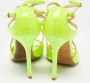 Jimmy Choo Pre-owned Leather sandals Yellow Dames - Thumbnail 5