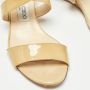 Jimmy Choo Pre-owned Leather sandals Yellow Dames - Thumbnail 7