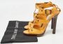 Jimmy Choo Pre-owned Leather sandals Yellow Dames - Thumbnail 9