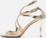 Jimmy Choo Pre-owned Leather sandals Yellow Dames - Thumbnail 2