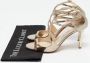 Jimmy Choo Pre-owned Leather sandals Yellow Dames - Thumbnail 9