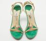 Jimmy Choo Pre-owned Leather sandals Yellow Dames - Thumbnail 3