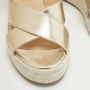 Jimmy Choo Pre-owned Leather sandals Yellow Dames - Thumbnail 7