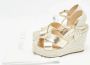 Jimmy Choo Pre-owned Leather sandals Yellow Dames - Thumbnail 9