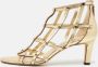 Jimmy Choo Pre-owned Leather sandals Yellow Dames - Thumbnail 2