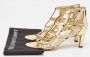 Jimmy Choo Pre-owned Leather sandals Yellow Dames - Thumbnail 9