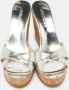 Jimmy Choo Pre-owned Leather sandals Yellow Dames - Thumbnail 3