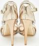 Jimmy Choo Pre-owned Leather sandals Yellow Dames - Thumbnail 5