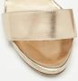 Jimmy Choo Pre-owned Leather sandals Yellow Dames - Thumbnail 7