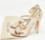 Jimmy Choo Pre-owned Leather sandals Yellow Dames - Thumbnail 9