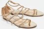 Jimmy Choo Pre-owned Leather sandals Yellow Dames - Thumbnail 4