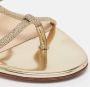 Jimmy Choo Pre-owned Leather sandals Yellow Dames - Thumbnail 7