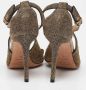 Jimmy Choo Pre-owned Leather sandals Yellow Dames - Thumbnail 4