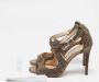 Jimmy Choo Pre-owned Leather sandals Yellow Dames - Thumbnail 8