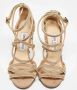 Jimmy Choo Pre-owned Leather sandals Yellow Dames - Thumbnail 3