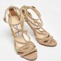 Jimmy Choo Pre-owned Leather sandals Yellow Dames - Thumbnail 4